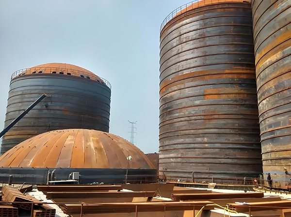 砚山焦粉钢板仓